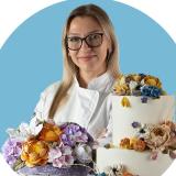 Кремовые и зефирные цветы с Еленой Туган