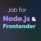 Job for Frontend (JavaScript + Node.js) 